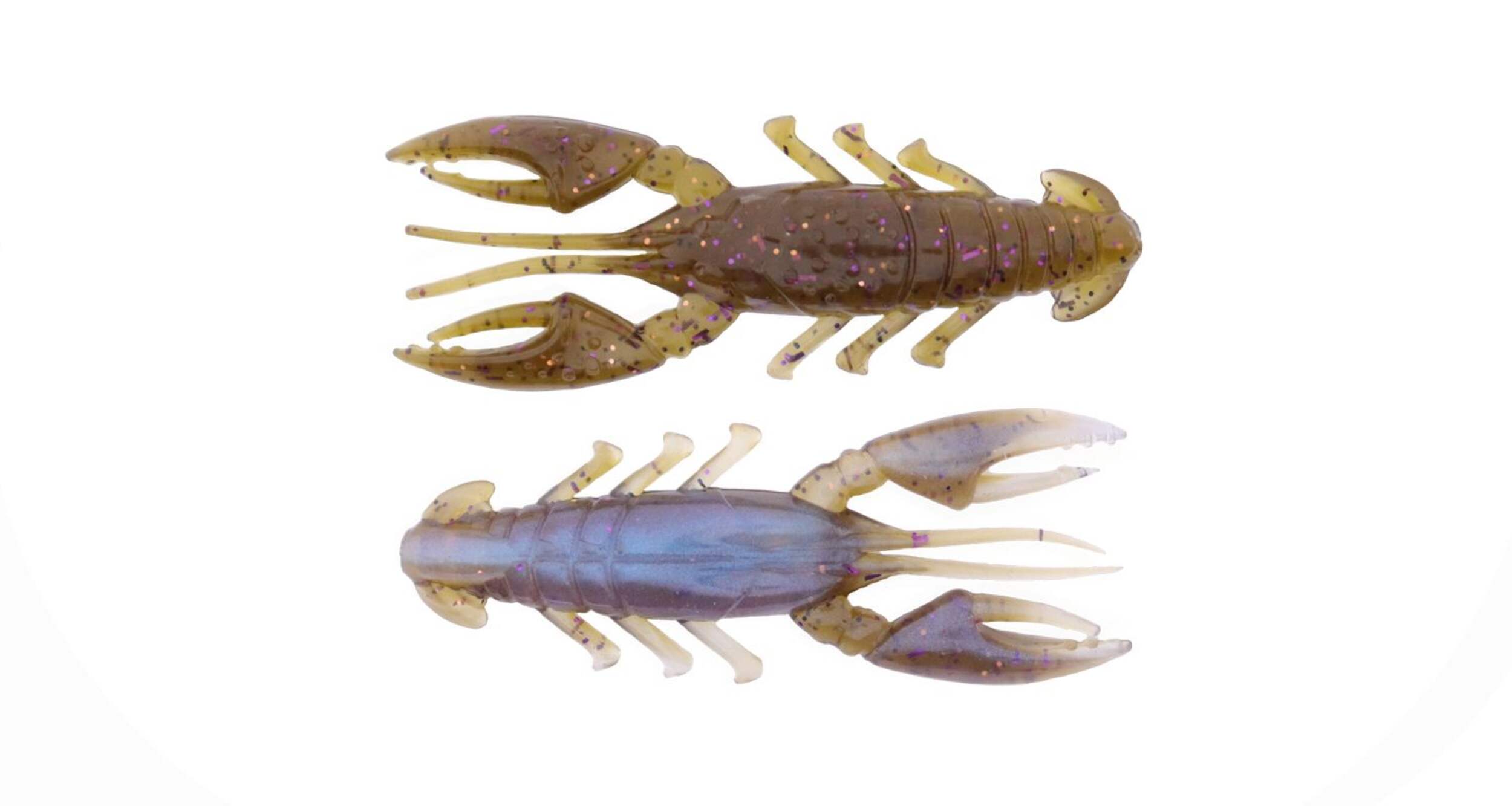 X Zone 2.5-in Scented Stealth Craw Soft Bait Composite_or_Mixed