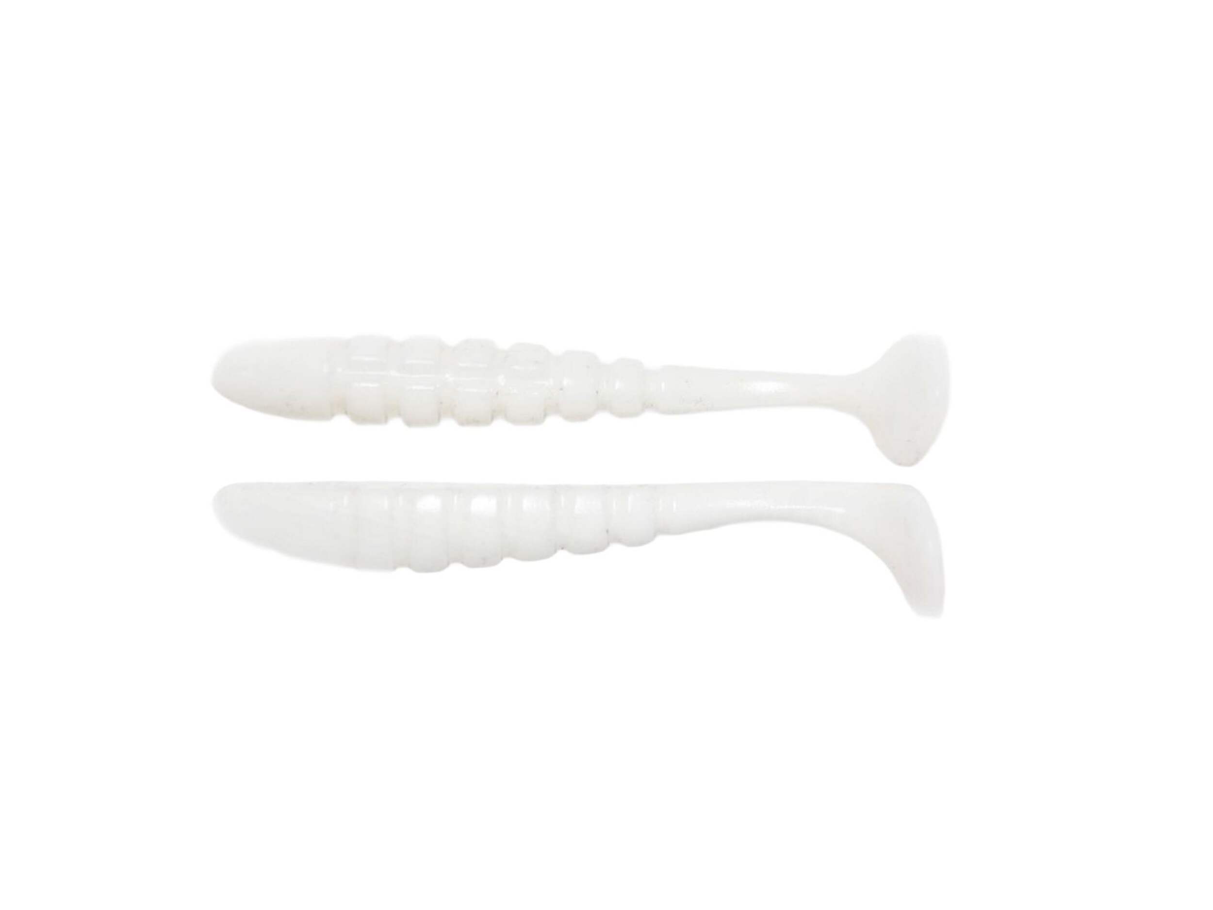 X Zone 4-in Pro Series 6-pk Swammer Snow White Swimbait Composite_or_Mixed