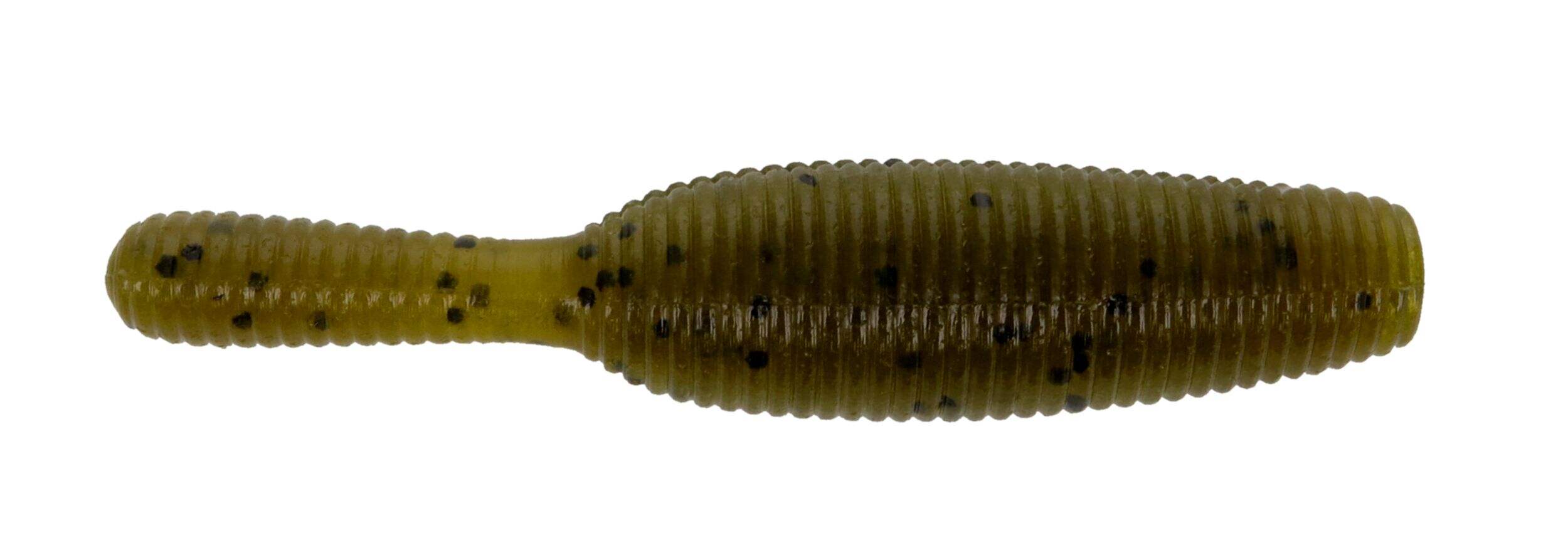 Gary Yamamoto Yamatanuki 2.5-in Green Pumpkin with Black Flake Side_Right