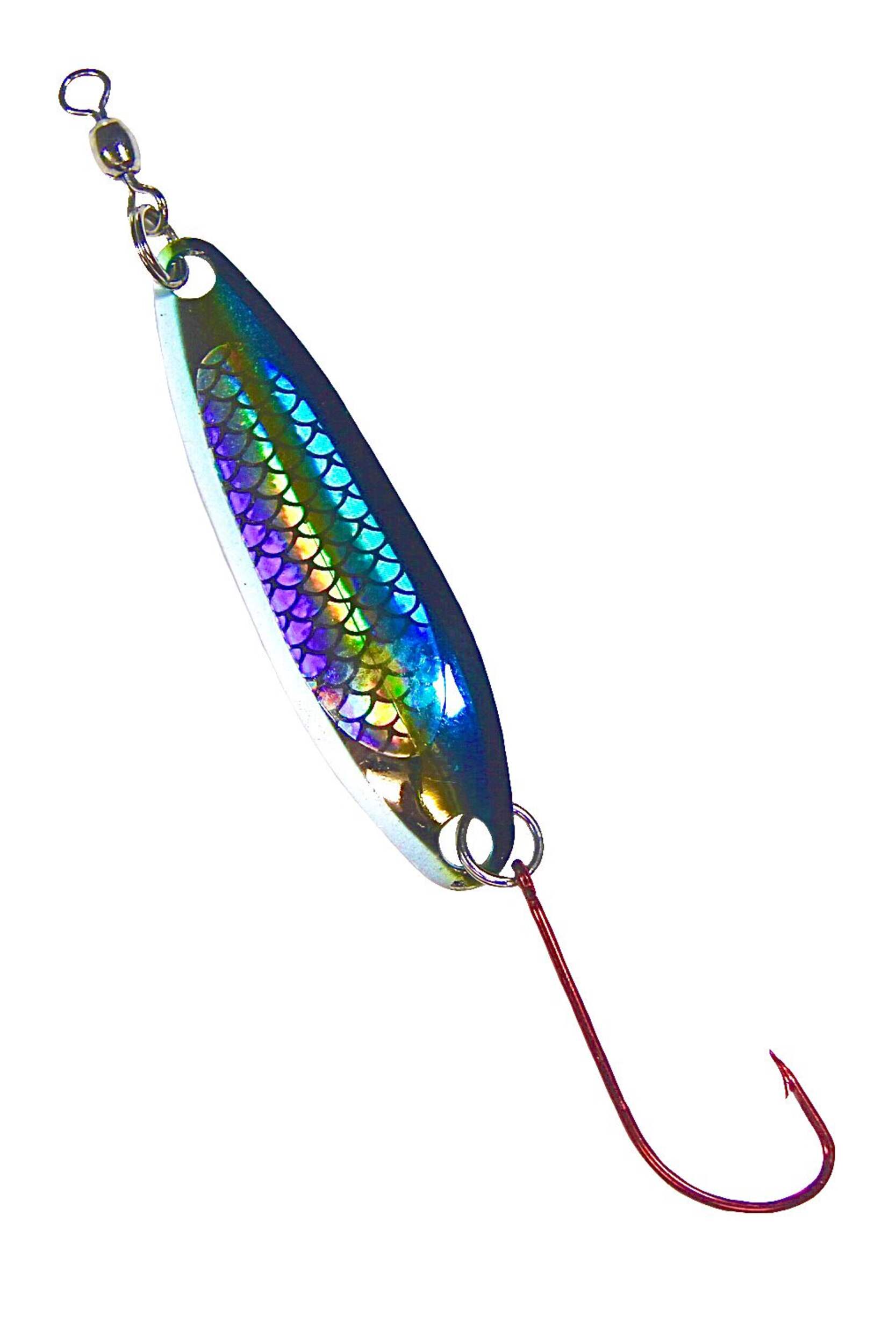 Gibbs Croc Classic Casting Fishing Spoon, Herring Aid, #1-1/2, 1/8-oz, 4-g Side_Left