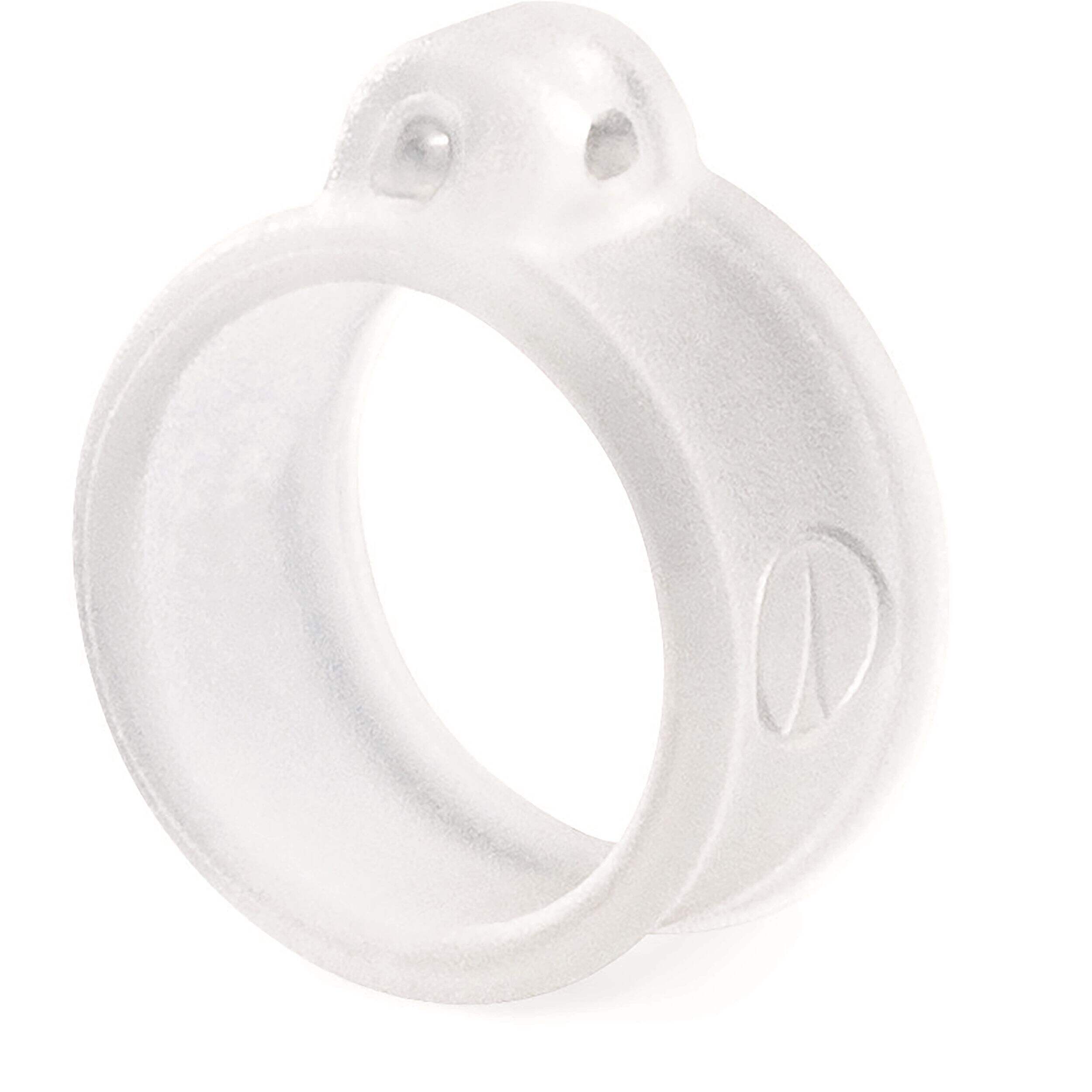VMC Crossover Rigging Ring, Clear, Size #6-mm Front_Three_Fourths_Angled_Left