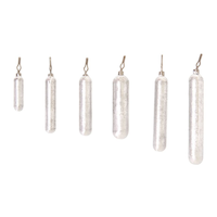 Dandinette poids cylindriques X Zone Drop Shot, 1/2 oz, paq. 6