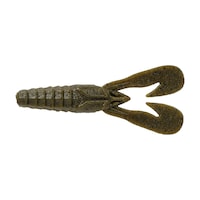 Berkley PowerBait® MaxScent Stank-Bug, Green Pumpkin Fishing Bait, 3.5-in Overhead_Flat