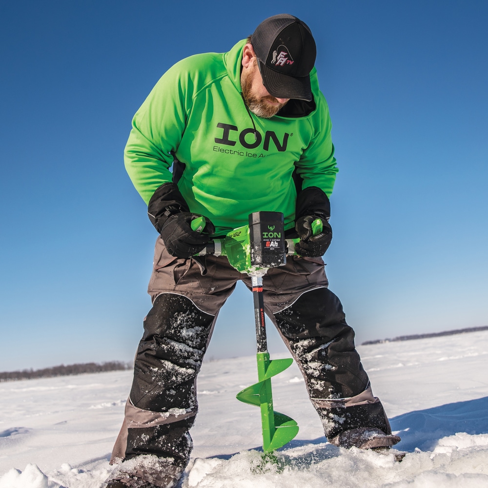 ION G2 LithiumIon Ice Auger, 8in Canadian Tire