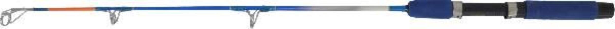 HT Ice Fishing Blue Trout Spinning Rod, Front_Flat