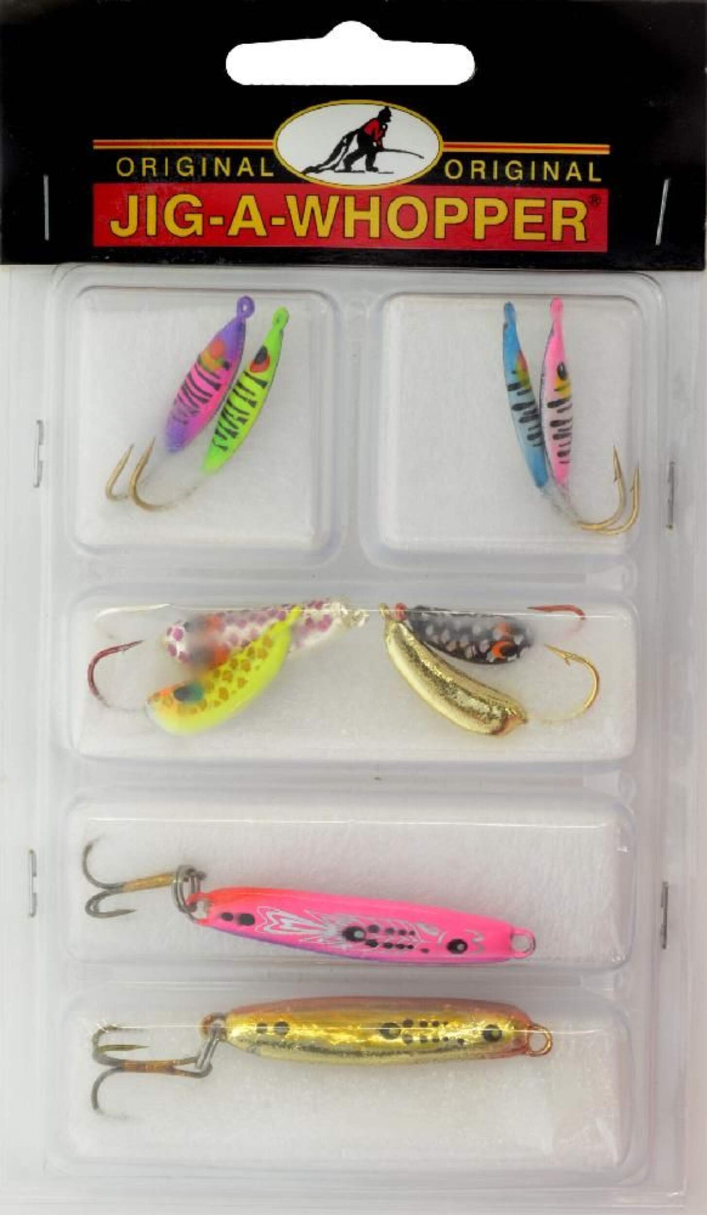 HT Ice Fishing Jig-A-Whopper® Game Fish Spoon Kit, Front_Flat