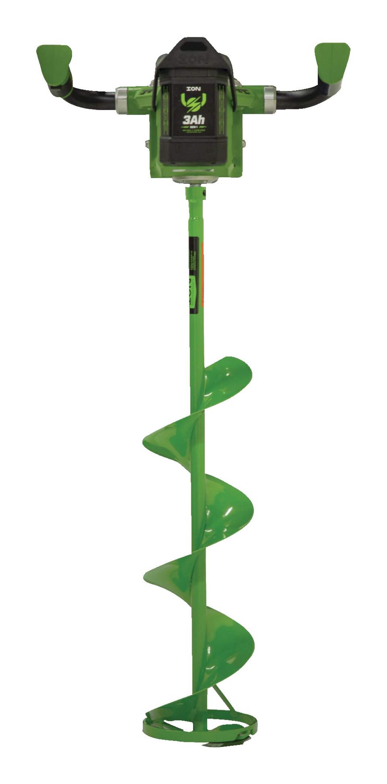 ION Ice Fishing Lithium Auger, 8-in Front_Flat