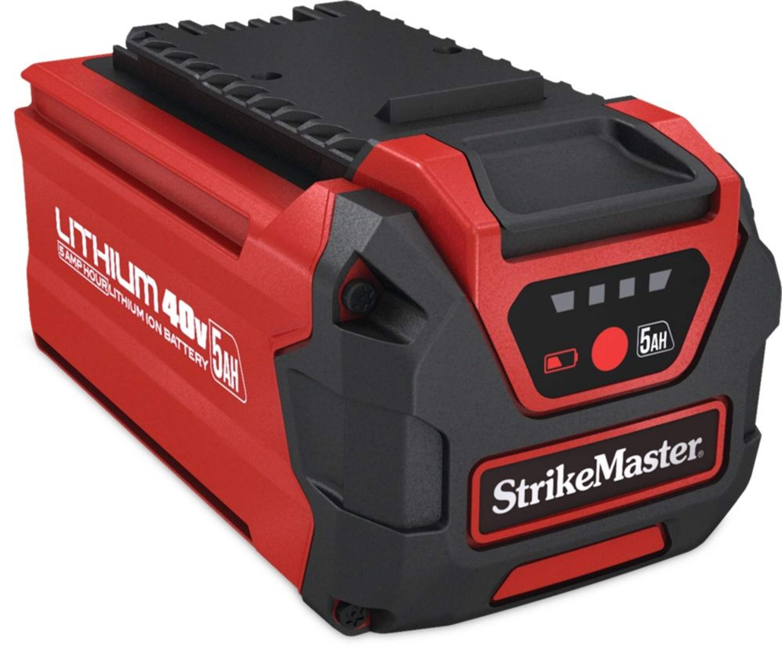 StrikeMaster Ice Fishing 40V 5Ah Replacement Battery Front_Three_Fourths_Angled_Right