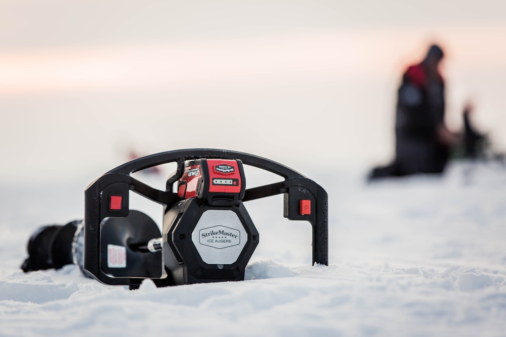 StrikeMaster Ice Fishing Lithium 40V Lazer Electric Auger Canadian Tire