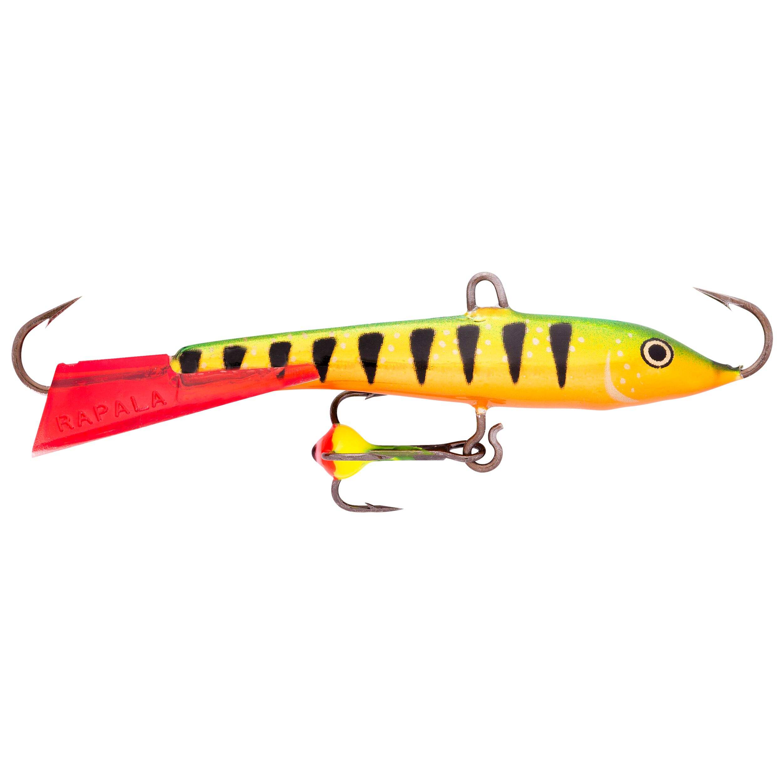 Rapala WH Jigging Rap with Beaded Hook, Perch, Size 05 Side_Right