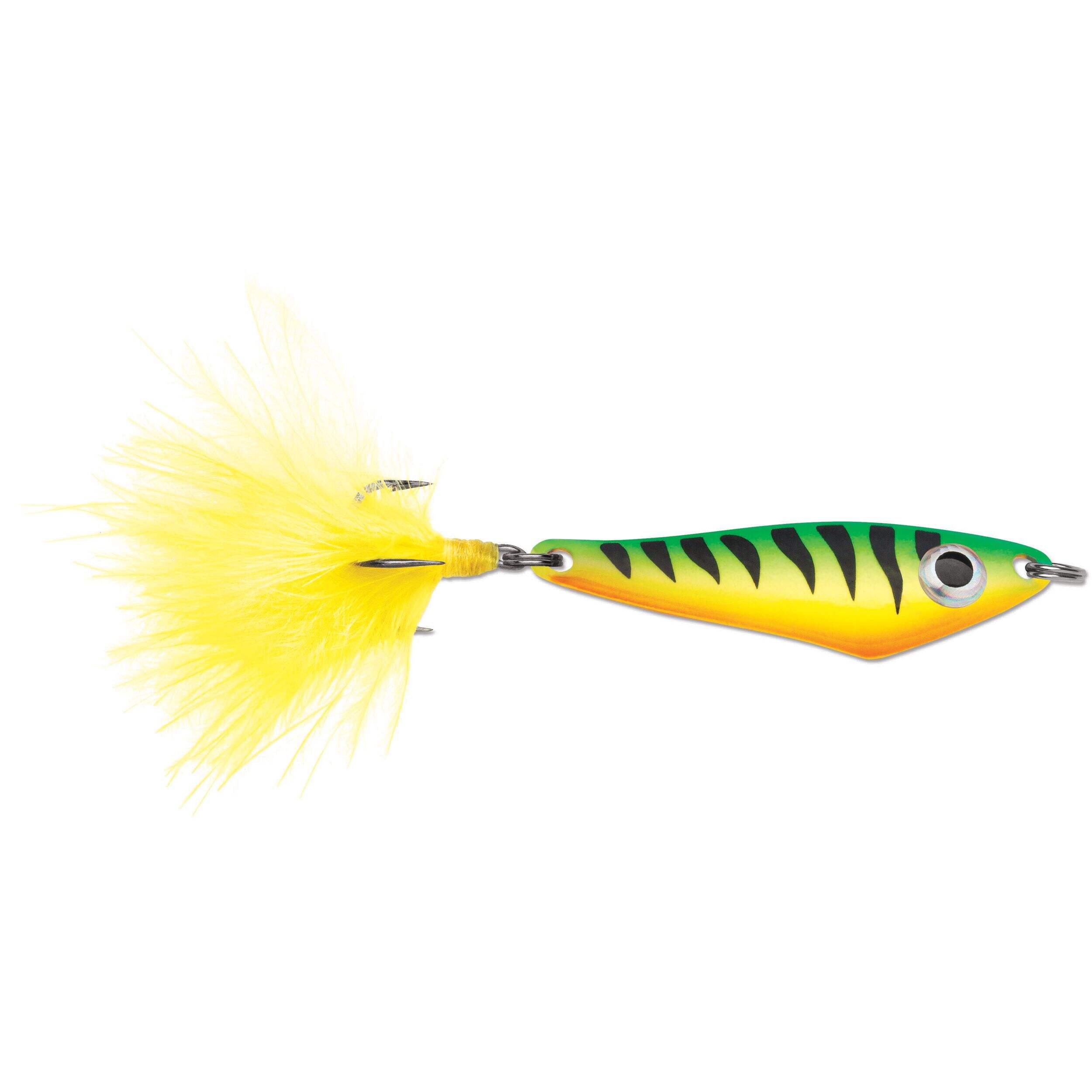 VMC Ice Fishing Bull Spoon Glow Fire Tiger, 1/8-oz Side_Right