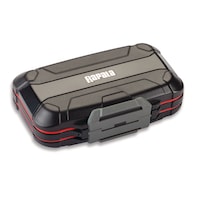 Rapala Compact Ice Fishing Utility Box, Medium, Black