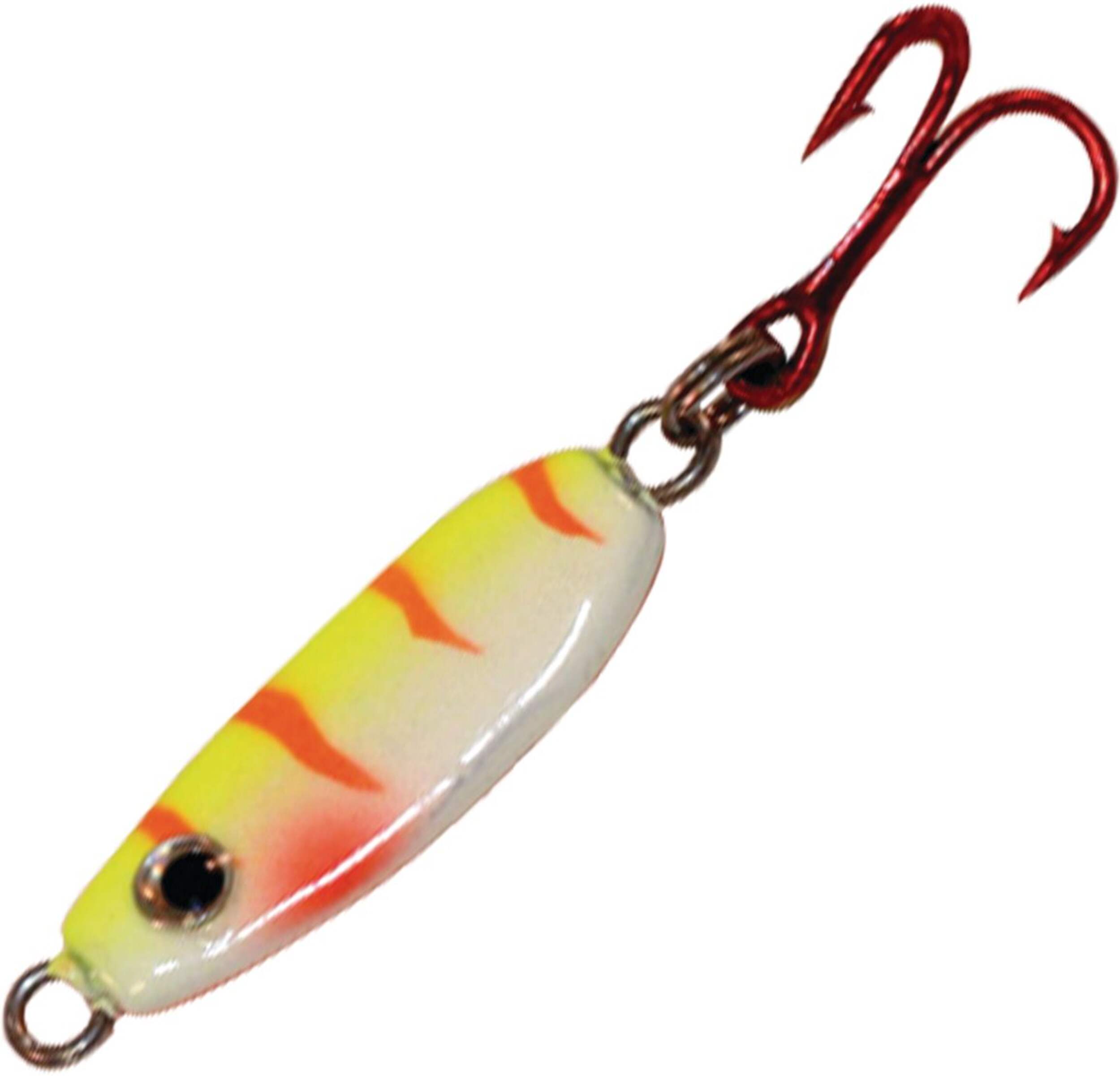 Cuiller Northland UV Forage Minnow, perchaude électrique, 1/4 oz Side_Left