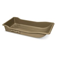 Rhino BeaverTail Marsh-Brown Utility Sled, Medium, 53-in Front_Three_Fourths_Angled_Right