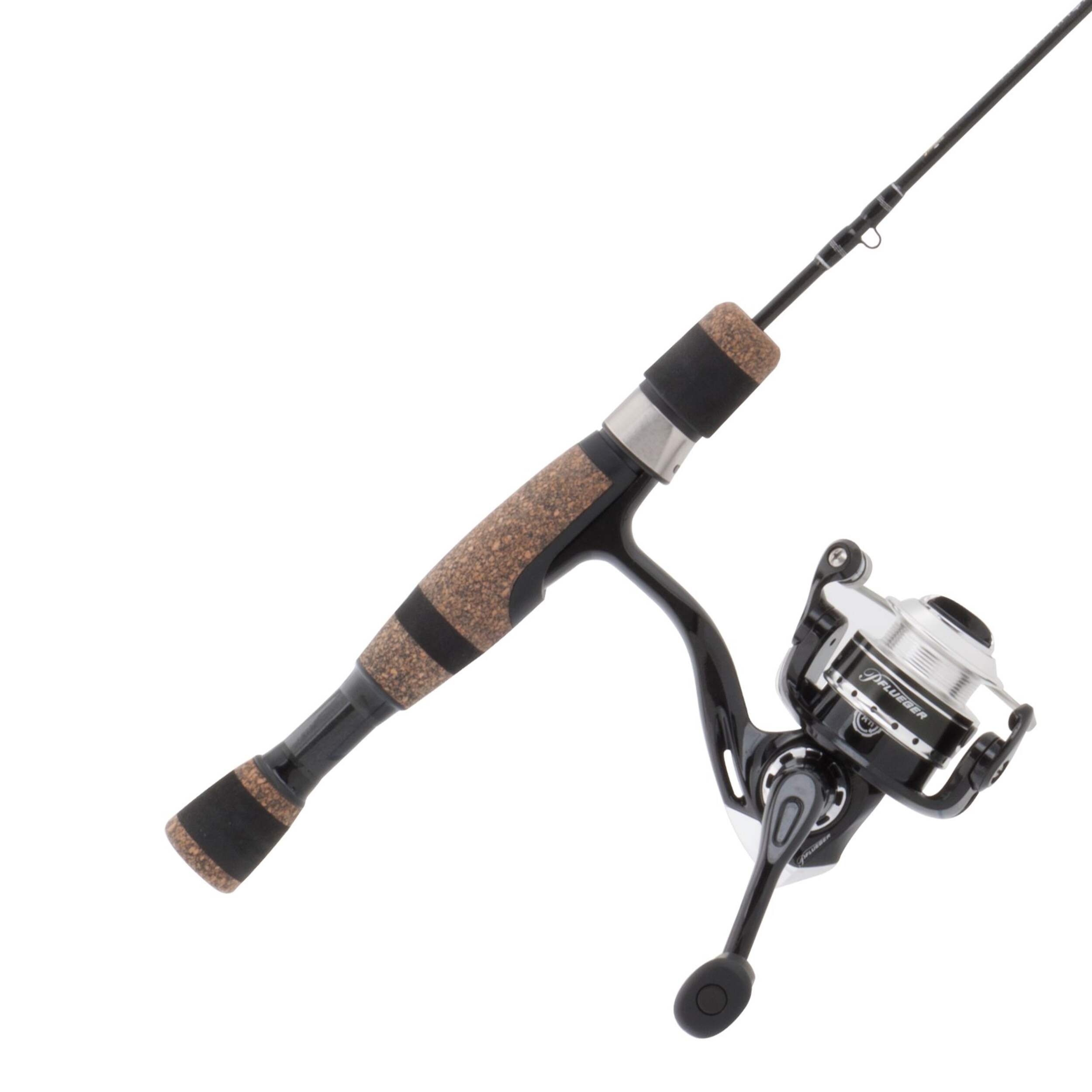 Canne moulinet pêche glace Fenwick NightHawk, moyen, 28 po CloseUp