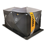 Frabill Ice Fishing HQ300 Shelter, 4-6 person Front_Three_Fourths_Angled_Left