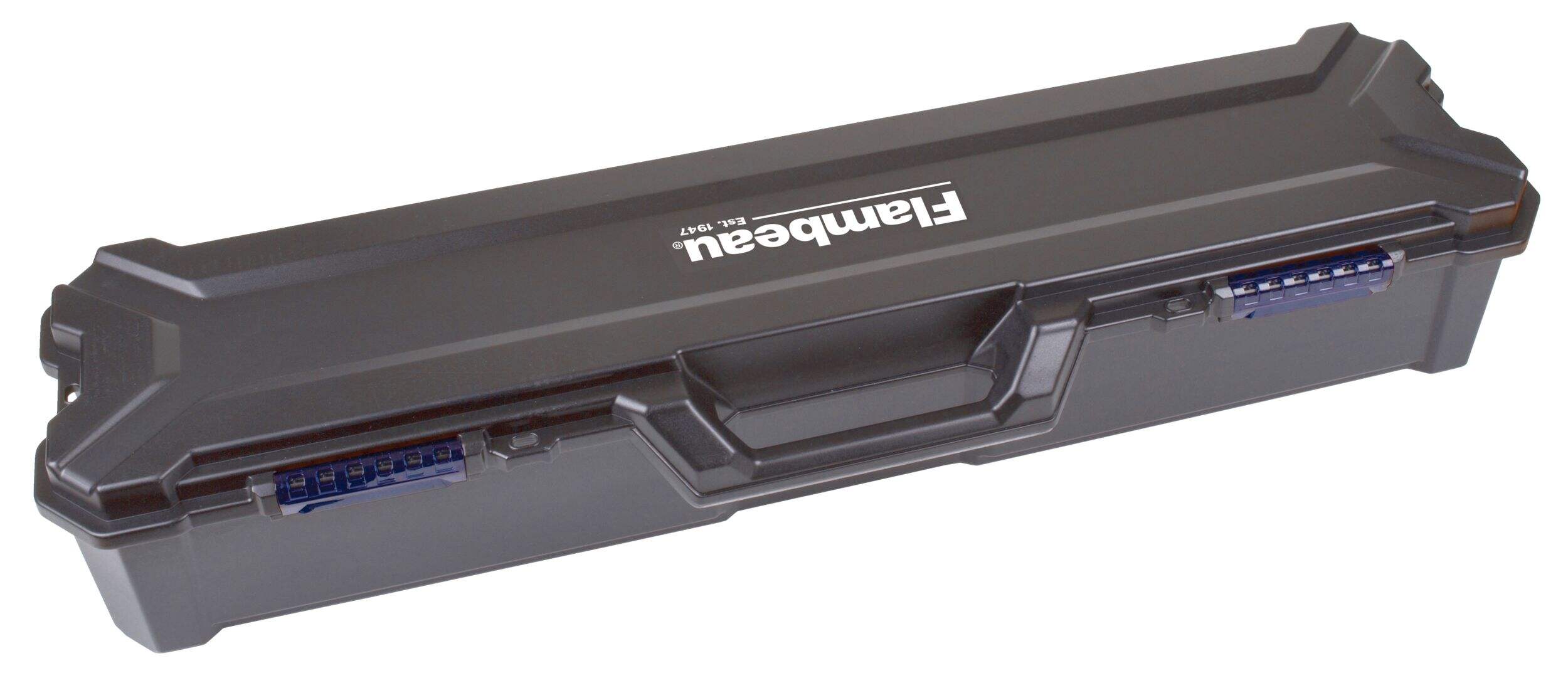 Coffret de rangement pour cannes à pêche Flambeau, noir Front_Angled_Right