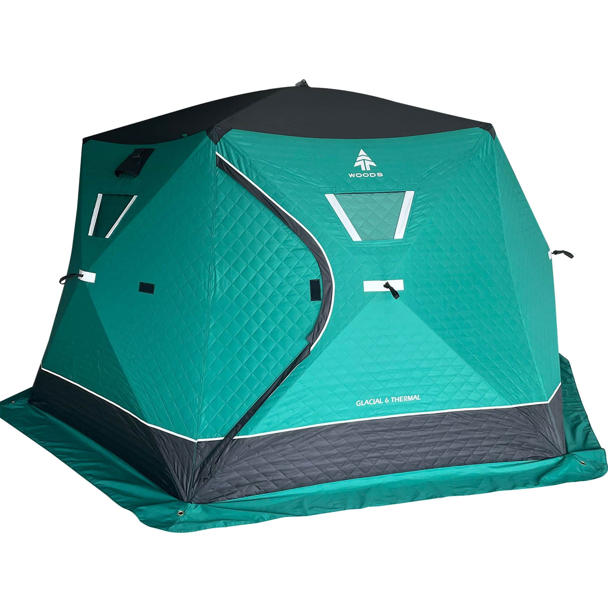 Woods™ Glacial Thermal Ice Shelter, 6-Person
