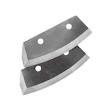 ION Alpha Ice Auger Replacement Blades, 8-in Front_Angled_Right