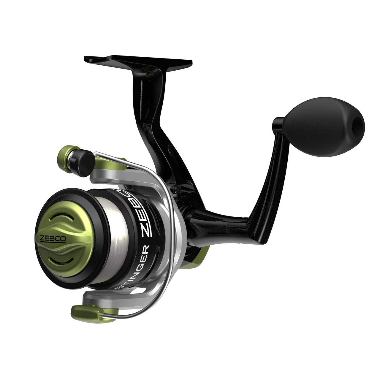 Zebco Fishing Stinger Size 20 Spinning Reel 5.3:1 Pre-Spooled With 8 LB  Line