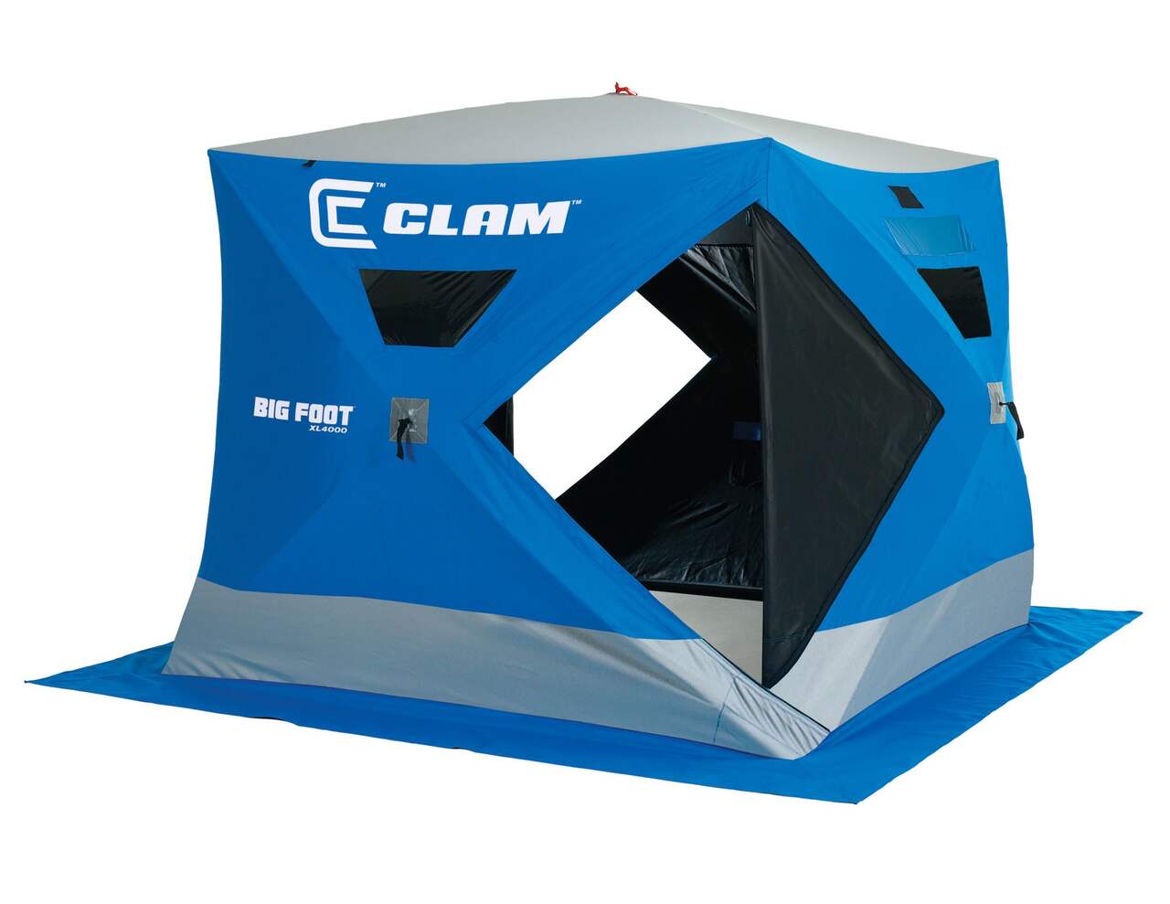 Clam Bigfoot XL4000 Hub Ice Shelter, 4-6 person