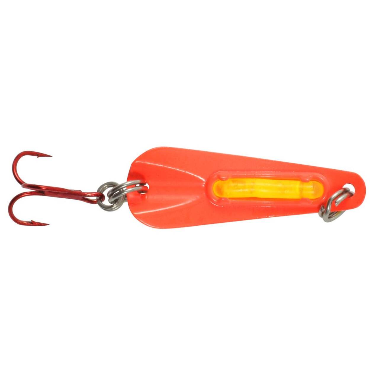 Williams Ice Fishing Whistler Spoon Lure, Silver Shiner