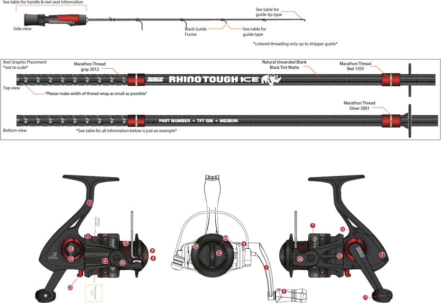 zebco rhino combo