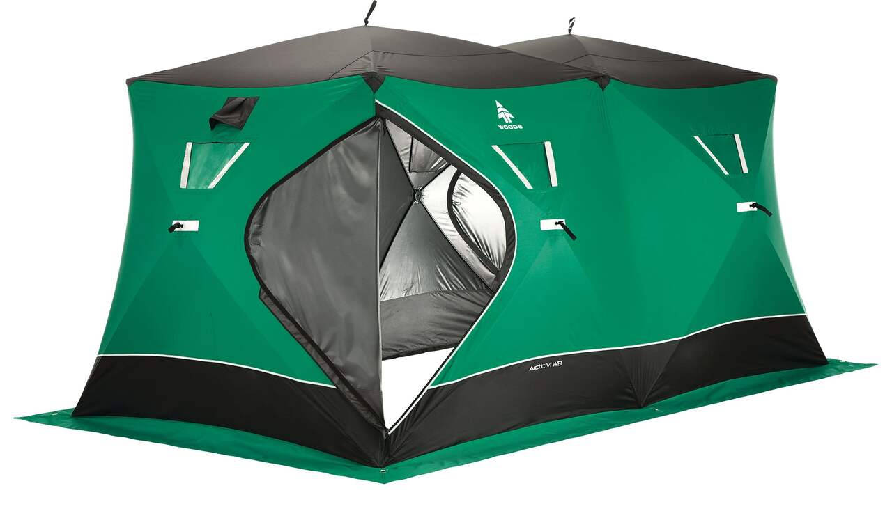 Woods™ Ice Fishing Arctic Shelter, 6-Person
