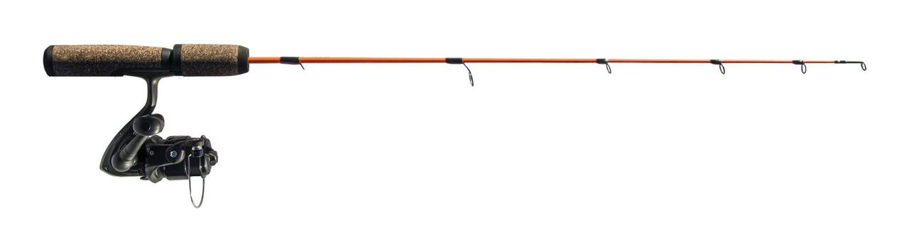 QUANTUM Strategy Ice Fishing Spinning Rod and Reel Combo - 1 pc