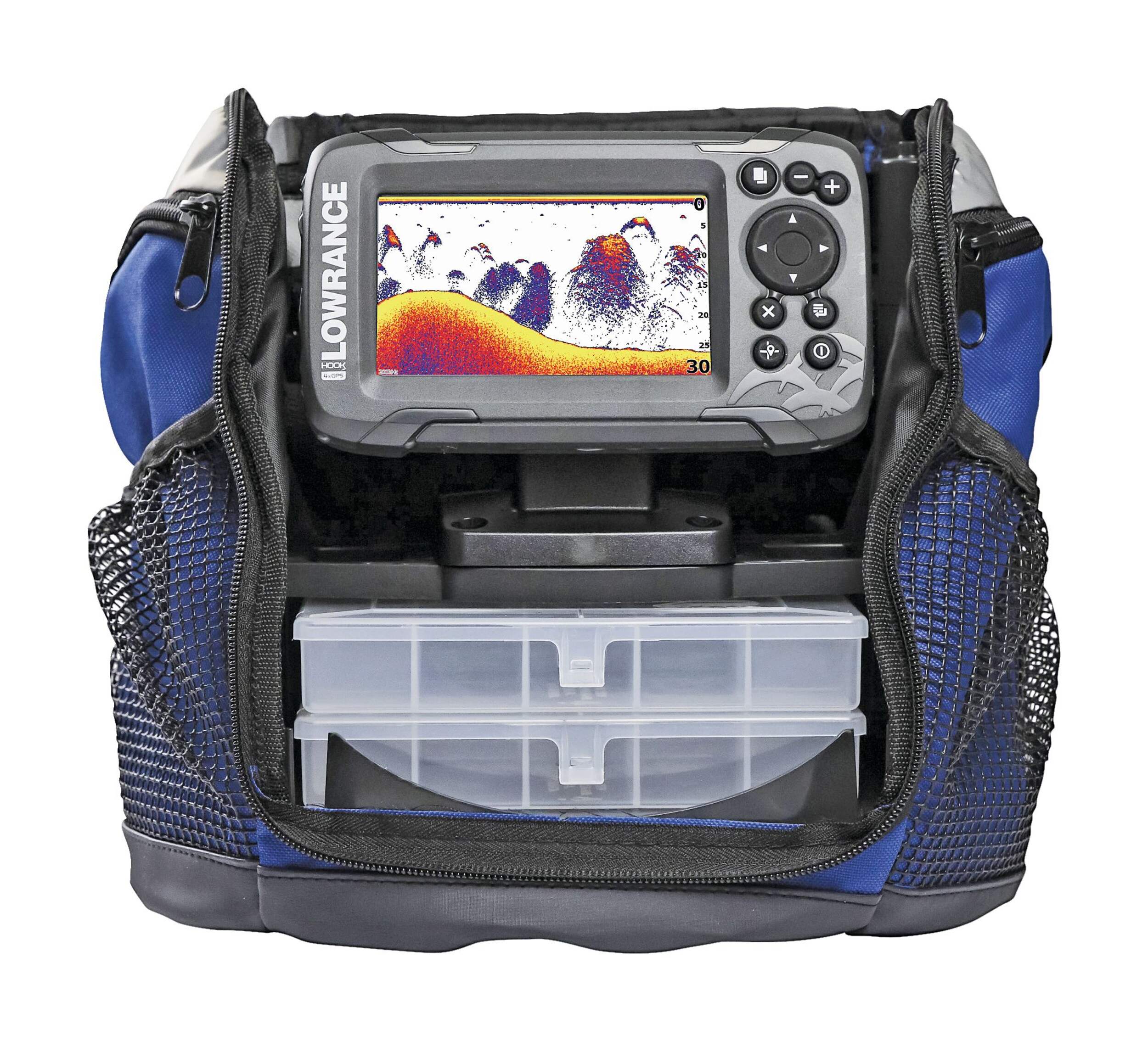 Lowrance Ice Fishing Hook 2 - 4X All Season Fish Finder Front_Flat