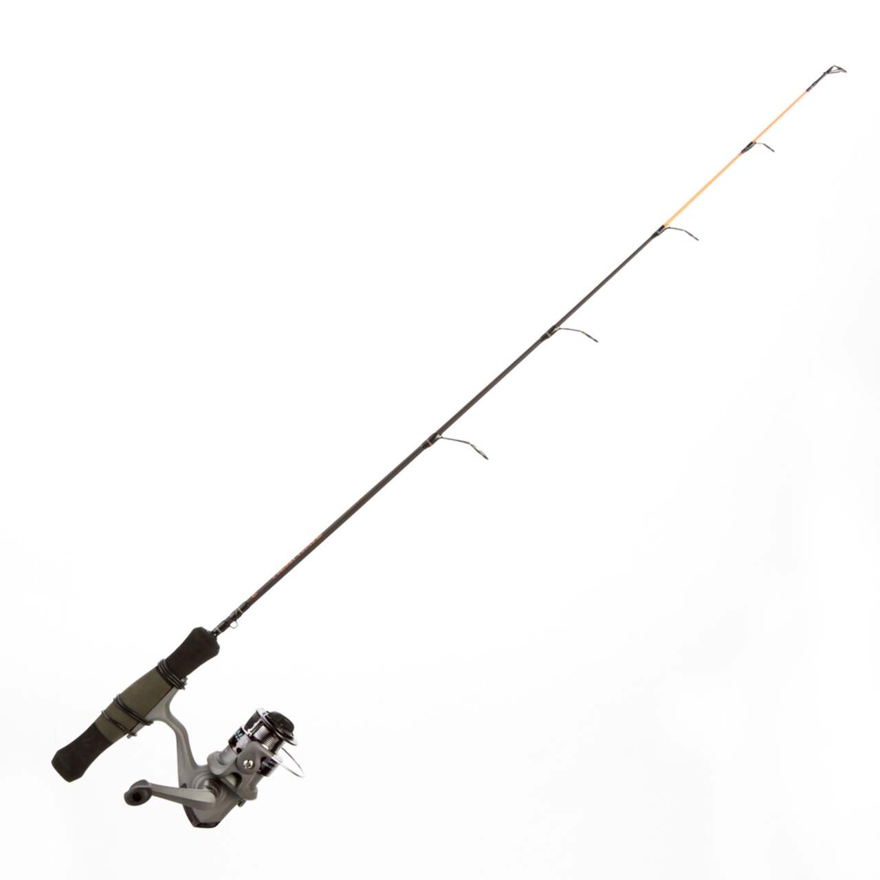 Heatwave Medium Ice Fishing Rod Combo, 28-in