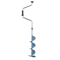 Swede-Bore Ice Fishing Manual Auger, 8-in Front_Flat