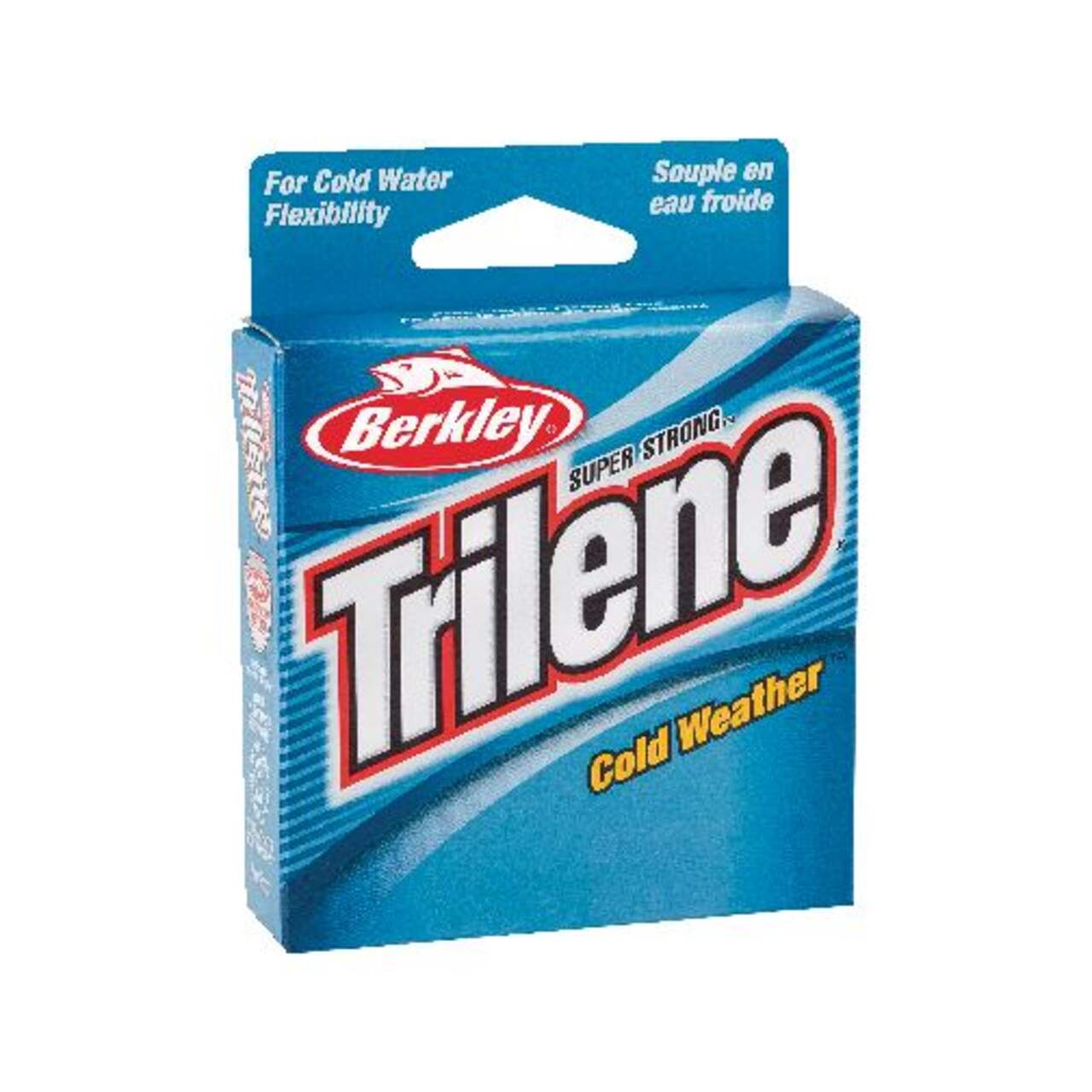 Berkley Ice Fishing Cold Weather Fishing Line, Clear/Blue