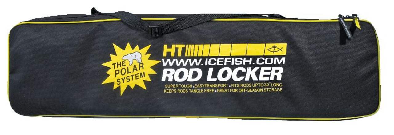 HT Ice Fishing Rod Locker Case