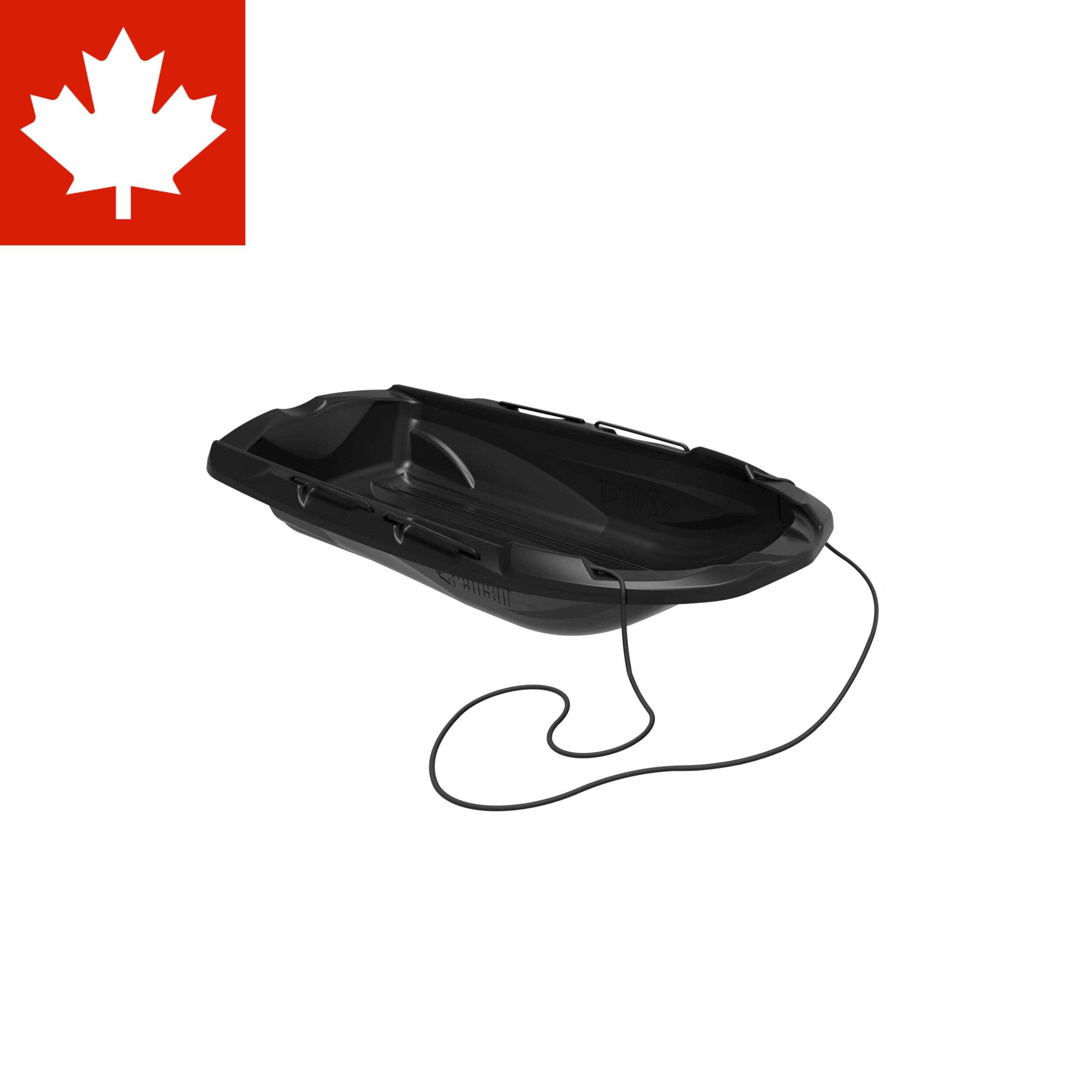 Pelican Ice Fishing Nomad 40 Sled, Durable & Lightweight Front_Three_Fourths_Angled_Right