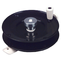 Rattle Ice Fishing Reel Front_Three_Fourths_Angled_Left