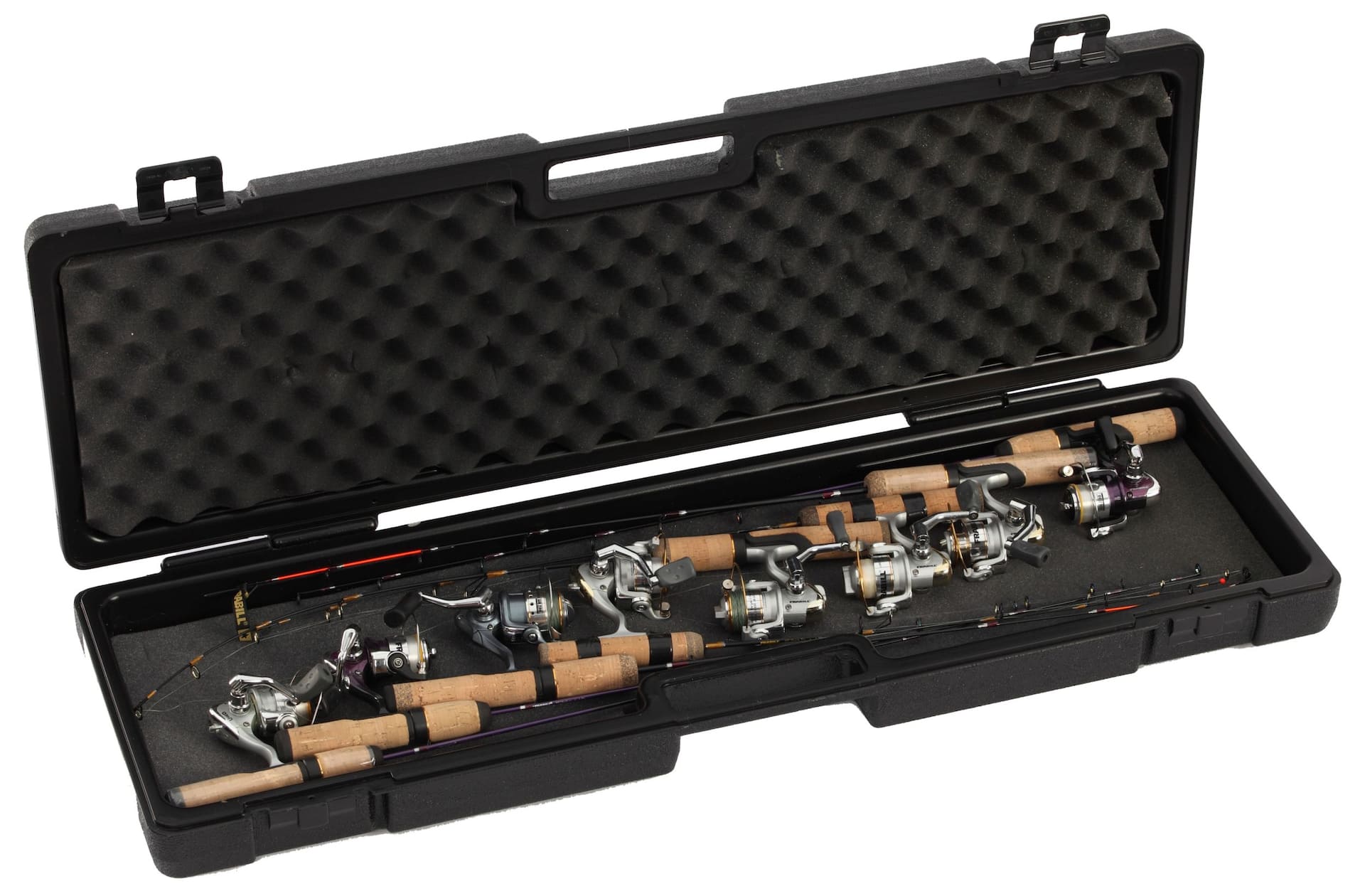 Secure long trip storage and long fishing rod storage.