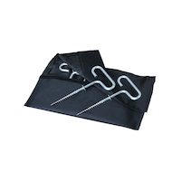 BIGROCK Otter Ice Fishing Anchor Kit with Pouch, 4-pk Overhead_Plunge