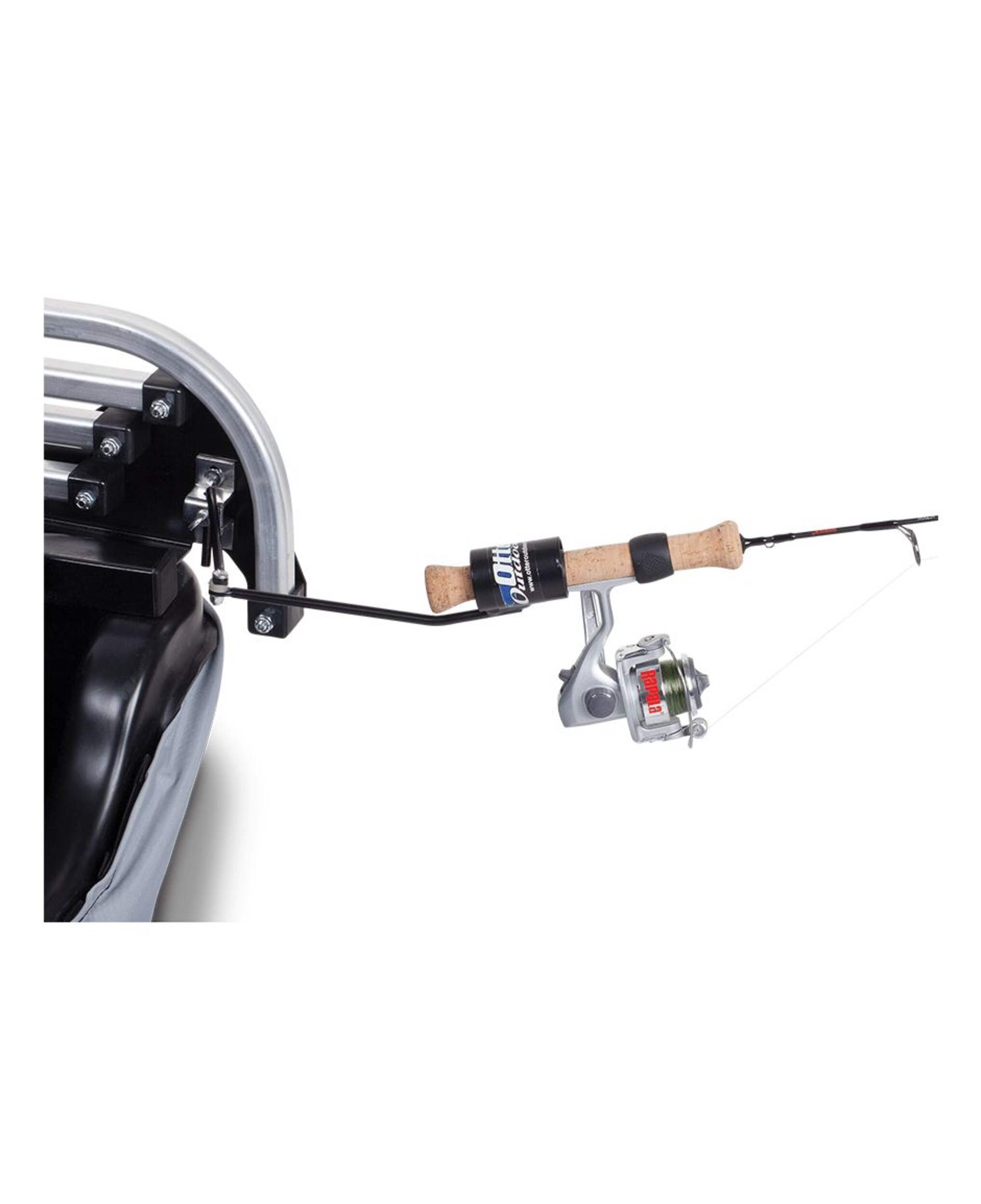 BIGROCK Otter Adjustable Ice Fishing Rod Holder CloseUp