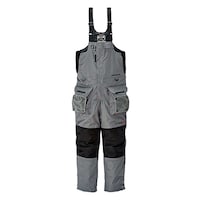 Striker Hardwater Grey/Black Waterproof Insulated Ice Fishing Bib Pants with Sureflote® Flotation Assist Technology