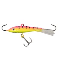 Northland Puppet Minnow Darter Jig, Bubblegum Tiger, 1/4-oz