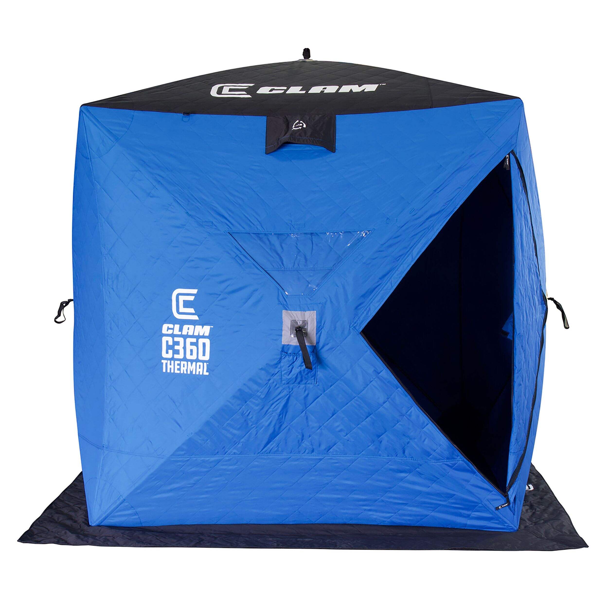 Clam C-360 4-Sided Thermal Hub Shelter with Advanced Hub Technology Front_Flat