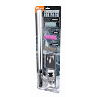 Lunkerhunt Titan Ice Fishing Combo Kit, 24-in, Medium Light Front_Angled_Left