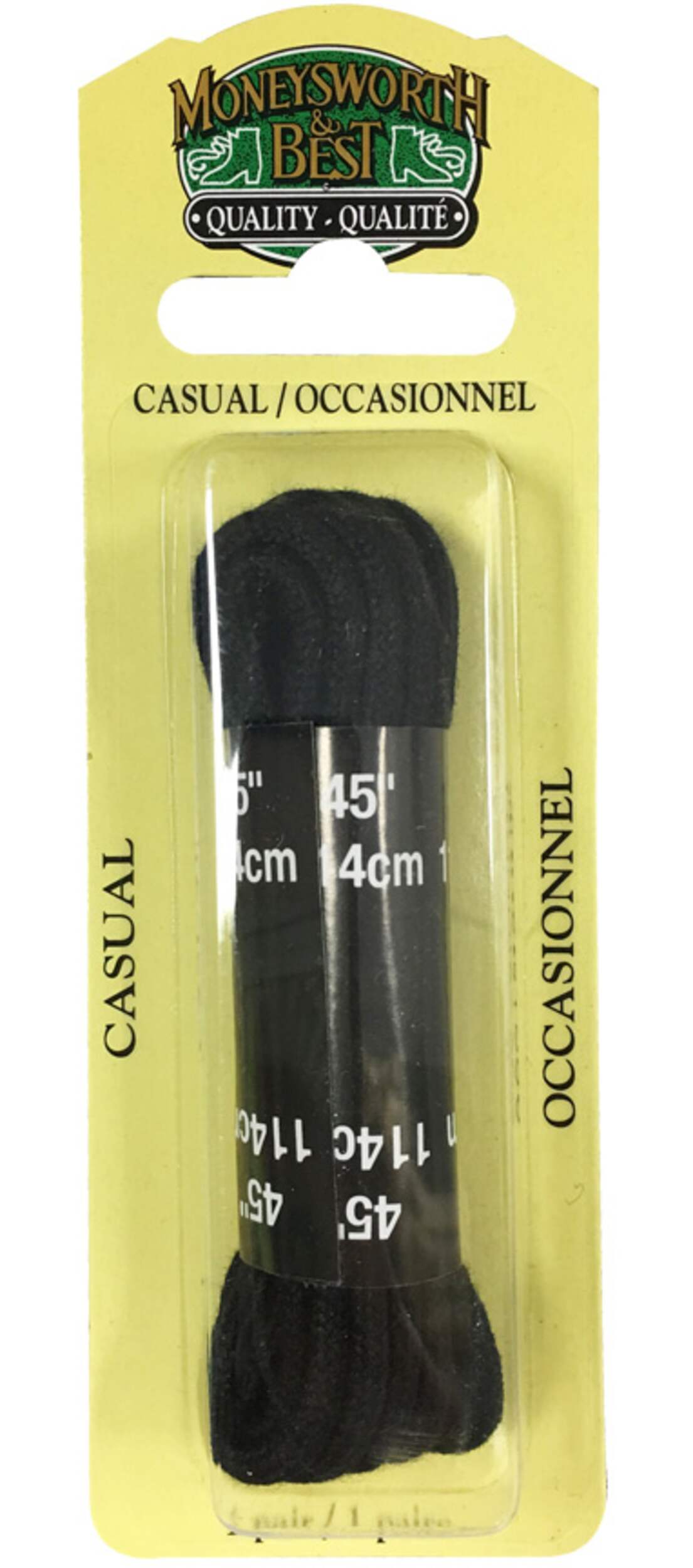 Cas Rnd Blk 45" Lace