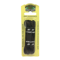 Moneysworth & Best Round Hiker Sierra Shoe Laces for Hiking Shoes/Boots, 63-in, Brown/Green Front_Flat