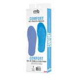 Moneysworth & Best Gel Athletic Insole Front_Angled_Left