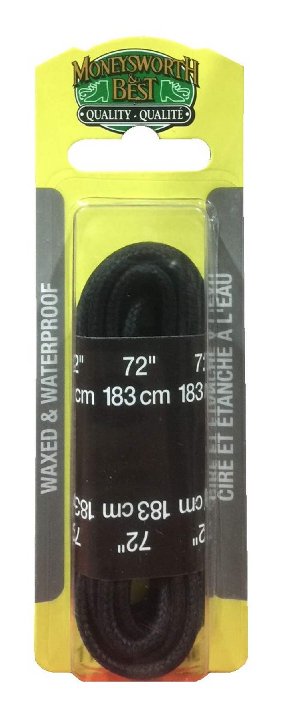 Moneysworth & Best Assorted Round Boot Laces Front_Flat