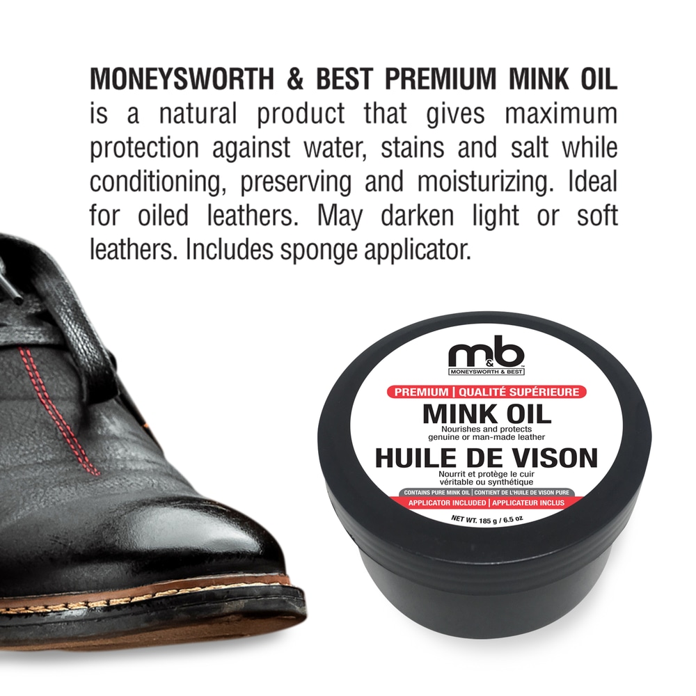 Moneysworth & Best Mink Oil, 185g Canadian Tire