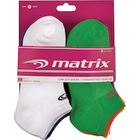 Matrix Women's Rainbow Low Cut Sock, 10-pk