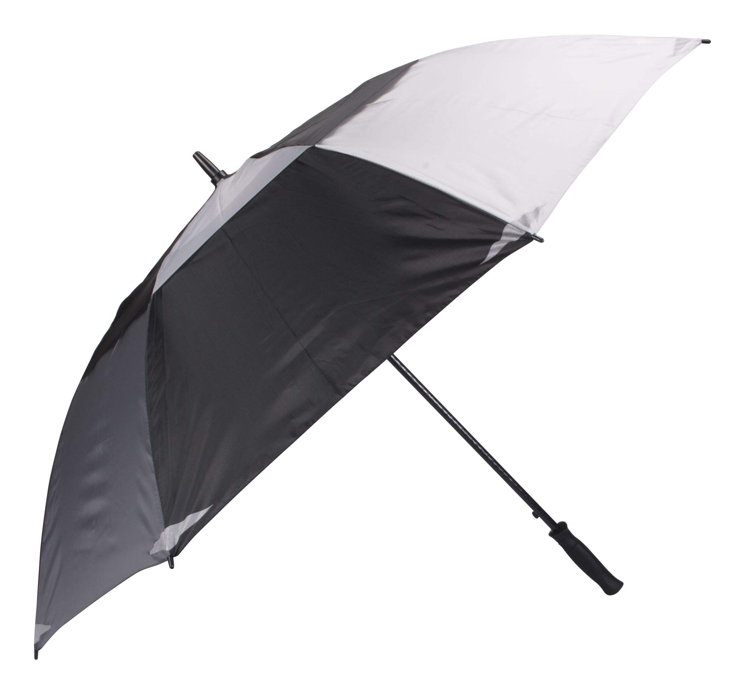 RainTech Auto Open Double-Canopy Jumbo Umbrella, 60-in, Assorted Colours Front_Angled_Right